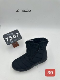 ŚNIEGOWCE DAMSKIE 7507-21 BLACK