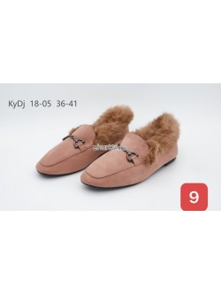 Mokasyny Damskie  DJ18-05 KHAKI