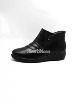 Botki damskie 40-43, 8160-1 BLACK