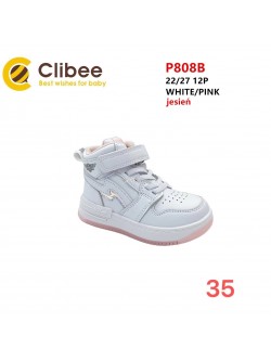 Buty sportowe Dziecięce 22-27, P808B-WHITE PINK