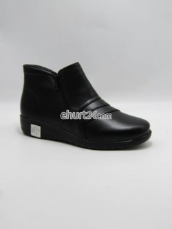 Botki damskie 40-43, 8265-1 BLACK