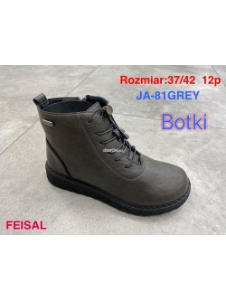 Botki Damskie JA-81 GREY