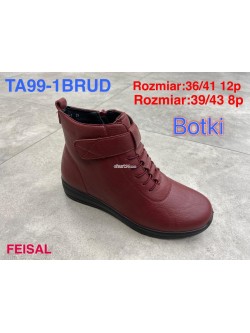 Botki Damskie 39-43,TA99-1 BRUD