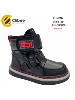 ŚNIEGOWCE CHŁOPIĘCE  27-32,HB526 BLK/RED