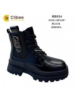 BOTKI Dziewczęce 27-32,HB554 BLK