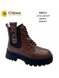 BOTKI Dziewczęce 27-32,HB554 BROWN