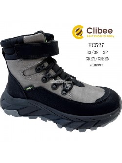 TRAPERY CHŁOPIĘCE 33-38,HC527  GREY/GREEN