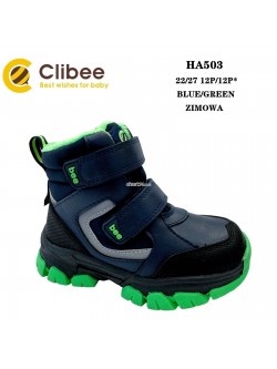 ŚNIEGOWCE CHŁOPIĘCE  22-27,HA503 BLUE/GREEN