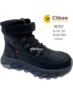 TRAPERY CHŁOPIĘCE 33-38,HC527  BLK/RED