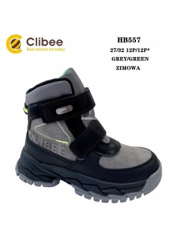 ŚNIEGOWCE CHŁOPIĘCE  27-32,HB557 GREY/GREEN