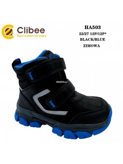 ŚNIEGOWCE CHŁOPIĘCE  22-27,HA503 BLK/BLUE