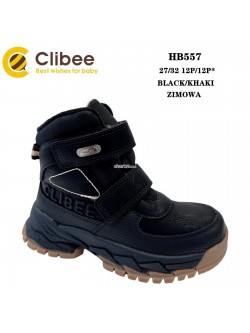 ŚNIEGOWCE CHŁOPIĘCE  27-32,HB557 BLK/KHAKI