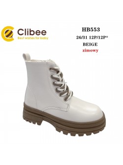 BOTKI Dziewczęce 26-31,HB553 BEIGE