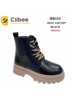 BOTKI Dziewczęce 26-31,HB553 BLK