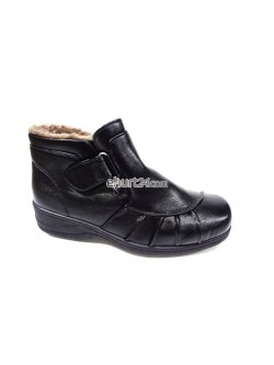 Botki  Damskie 38-43,A18  BLACK