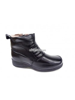 Botki  Damskie 38-43,A13D  BLACK