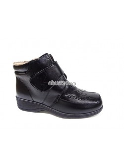 Botki  Damskie 38-43,A11  BLACK