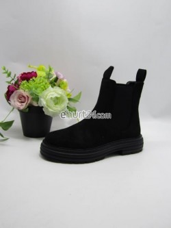 Botki damskie 5772 BLACK PU