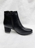 Botki damskie 074 BLACK