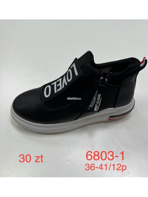 Sneakersy Damskie 5802-21 BLK