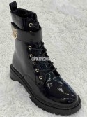 BOTKI DAMSKIE  NOM-3  BLACK