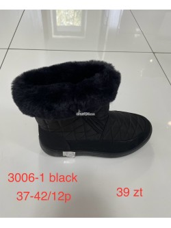 Śniegowce Damskie 3006-1 BLK