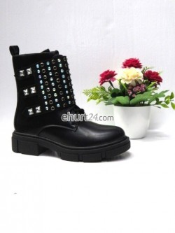 Botki damskie C-141 BLACK