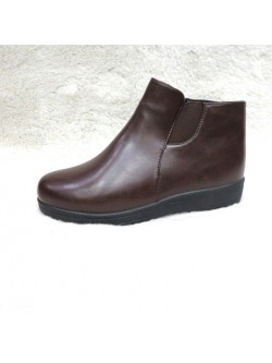 Botki damskie XKAN20 BROWN