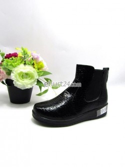 Botki Damskie 39-43,DW33-82 BLACK