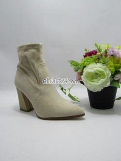 Botki damskie  168-391 BEIGE