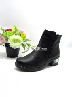 Botki Damskie 39-43,DJF51 BLACK