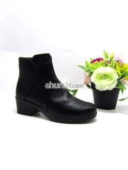 Botki damskie  39-43, JF52  BLACK