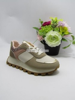 Sneakersy Damskie 309-24 BEIGE PINK