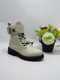 BOTKI  Damskie C883 BEIGE