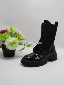 Botki damskie HBL-67 BLACK MINR