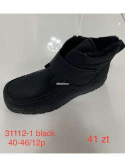 BOTKI Męskie 31112-1 BLK