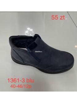 Botki   Męskie  1361-3 BLUE