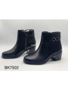 Botki Damskie AM7527 BLACK