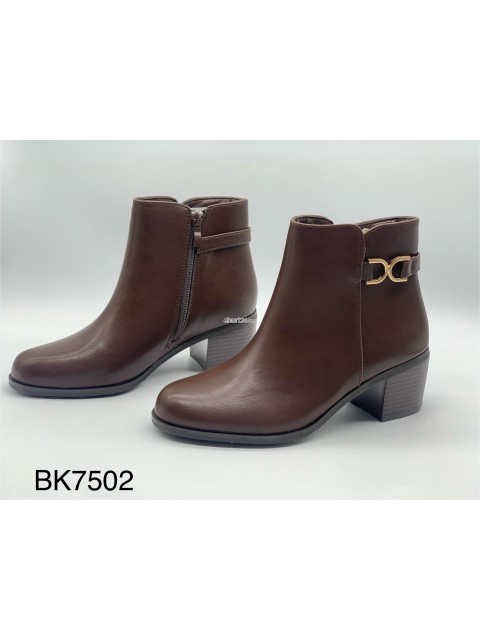 Botki Damskie AM7502 BLACK