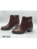 Botki Damskie AM7502 BLACK