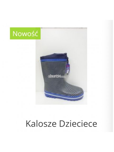 Kalosze Dziecięce 32-37,B643 NAVY