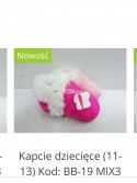 Kapcie dziecięce 11-13, BB16-MIX