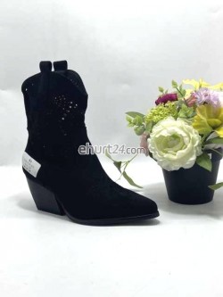 BOTKI Damskie 8186-03 BLACK