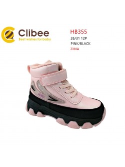 TRAPERY Dziewczęce 26-31,HB355 PINK/BLACK