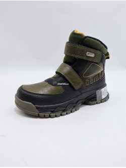 ŚNIEGOWCE CHŁOPIĘCE  27-32,HB557 BLK/KHAKI