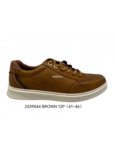 Półbuty męskie 2439008 BROWN