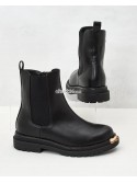 Botki damskie 168-516 BLACK ZAM