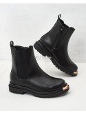 Botki damskie 168-516 BLACK ZAM