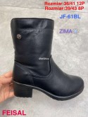 Botki Damskie JS2-11 BLACK