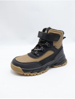 ŚNIEGOWCE CHŁOPIĘCE  26-31,HB545  BLK/KHAKI